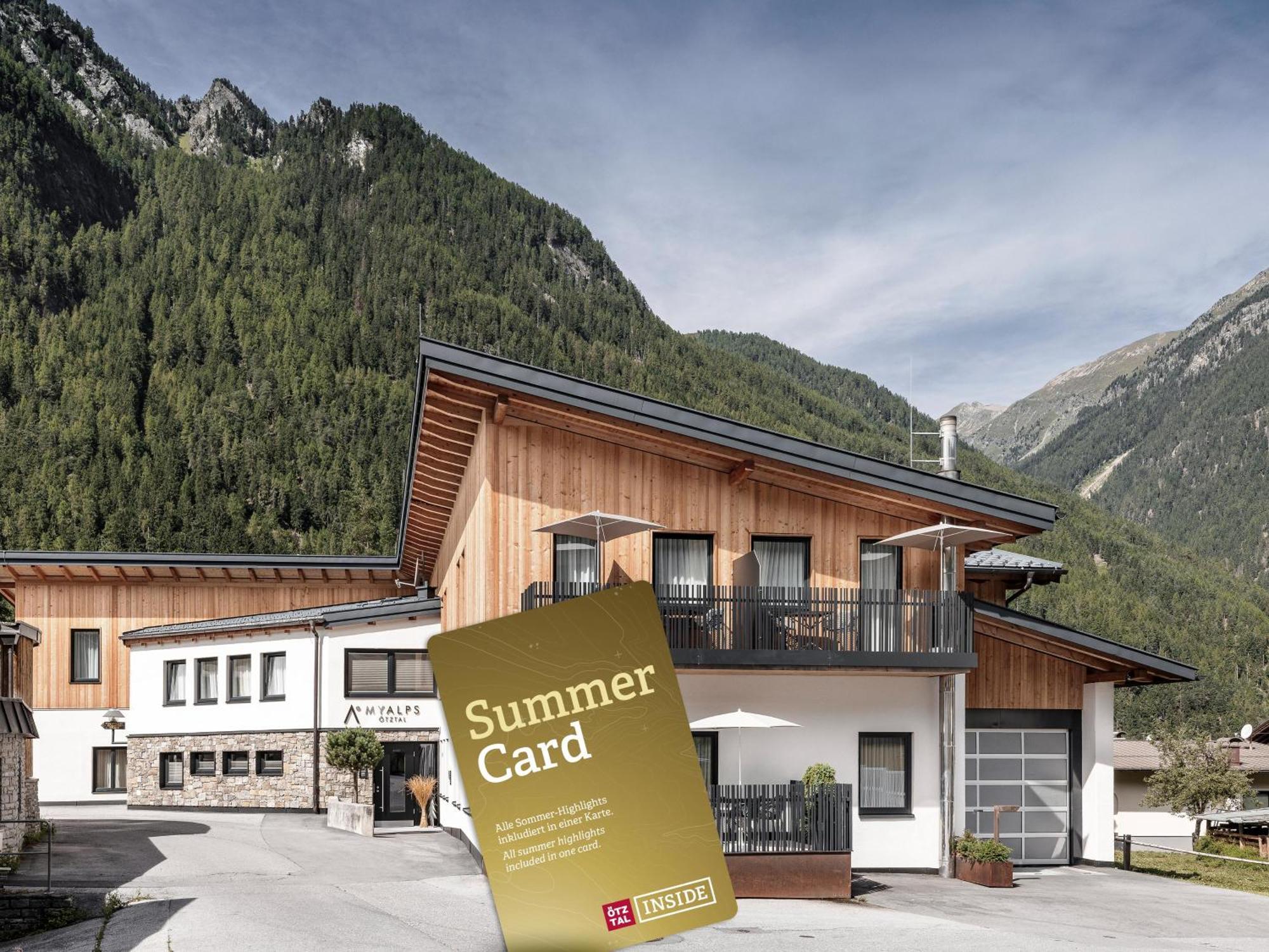 Myalps Oetztal Inklusive Wellness Umhausen Exterior foto